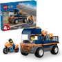 LEGO CITY Kamion na přepravu motorek 60491 STAVEBNICE