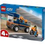 LEGO CITY Kamion na přepravu motorek 60491 STAVEBNICE