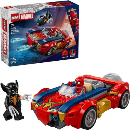 LEGO MARVEL Spider-Man a auto vs. venomizovaný Wolverine 76336 STAVEBNICE