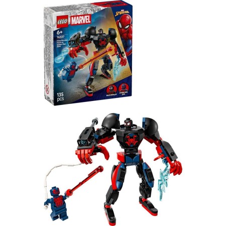 LEGO MARVEL Robot Milese Moralese vs. Spiderman 76337 STAVEBNICE