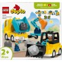 LEGO DUPLO Město: Vozidla na stavbě 3v1 10475 STAVEBNICE