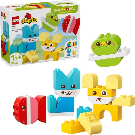 LEGO DUPLO Roztomilí kreativní mazlíčci 3v1 10477 STAVEBNICE