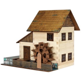 WALACHIA Vodní mlýn W16 Hobby Kit DŘEVĚNÁ STAVEBNICE