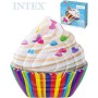 INTEX Lehátko muffin 142x135cm nafukovací dětská matrace na vodu 58770