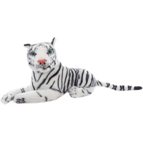 PLYŠ Tygr bílý ležící 29cm *PLYŠOVÉ HRAČKY*