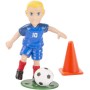 EP Line Shooters set figurka fotbalista + kužel s míčem plast 12 druhů