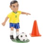 EP Line Shooters set figurka fotbalista + kužel s míčem plast 12 druhů