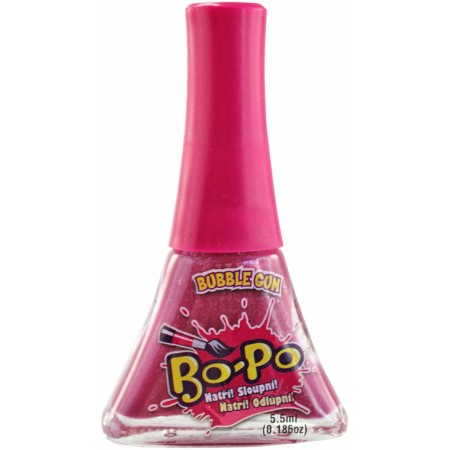 EP line BO-PO Lak na nehty dětský fialový slupovací Bubble Gum 5,5ml na kartě