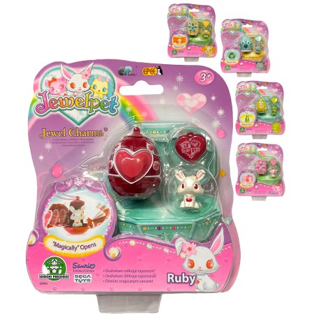EP Line Jewel Pet blister set zvířátko drahokámek s domečkem různé druhy