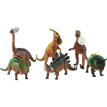 Zvířata dinosauři 25-36cm plastové figurky zvířátka 6 druhů