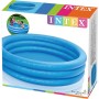 INTEX Bazén kulatý Crystal 168x40cm nafukovací modrý 3 komory 58446