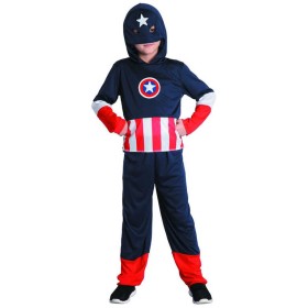 KARNEVAL Šaty akční hrdina vel.L (130-140cm) 9-12 let *KOSTÝM*