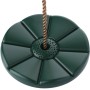 Disk houpací 28cm závěsná houpačka lano 1,8m do 80kg plast 2 barvy