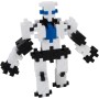 STAVEBNICE Plus-Plus Robot 2D/3D set 100 dílků v tubě plast