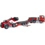 BRUDER 02772 Auto MAN TGA tahač s přívěsem + manipulátor Manitou MT633