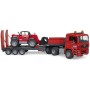 BRUDER 02772 Auto MAN TGA tahač s přívěsem + manipulátor Manitou MT633