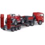 BRUDER 02772 Auto MAN TGA tahač s přívěsem + manipulátor Manitou MT633
