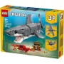 LEGO CREATOR Divoký žralok a truhla s pokladem 3v1 31381 STAVEBNICE