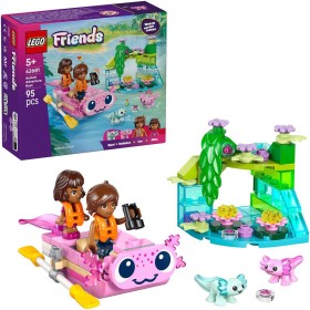 LEGO FRIENDS Dobrodružný člun s axolotly 42681 STAVEBNICE