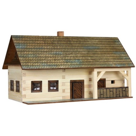 WALACHIA Usedlost W03 Hobby Kit DŘEVĚNÁ STAVEBNICE