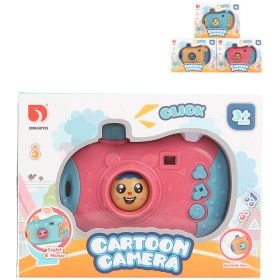 Fotoaparát dětský Cartoon Camera plast na baterie Světlo Zvuk