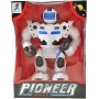 Robot bojový Pioneer chodící 23cm na baterie Světlo Zvuk
