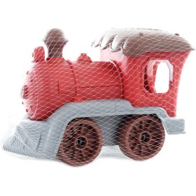 Lokomotiva plastová 25cm baby mašinka v síťce
