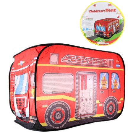 Stan dětský hasičské auto Hasiči 110x71x71cm v tašce na zip