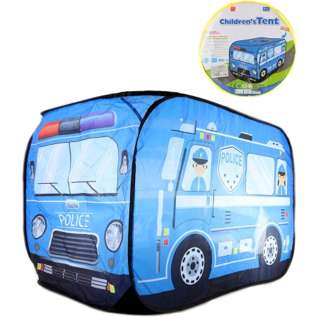 Stan dětský policejní auto Policie 110x71x71cm v tašce na zip