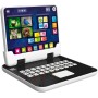 Baby Můj první tablet naučný 2v1 notebook na baterie pro miminko Světlo Zvuk