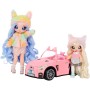 Na! Na! Na! Surprise Stylový kabriolet autíčko soft textilní pro fashion panenku