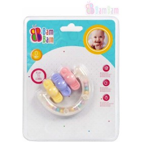 BAM BAM Baby chrastítko TVARY kousátko pro miminko