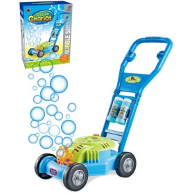 Sekačka na trávu bublifuk 2v1 na baterie set s náplní 0,5l maxi bubliny