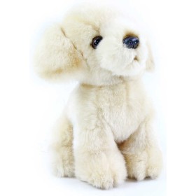 PLYŠ Pes Labrador 18cm bílý *PLYŠOVÉ HRAČKY*