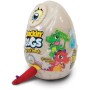 PLYŠ Dinosaurus baby ve vajíčku na baterie Zvuk 3 druhy