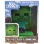 Stolní lampička Minecraft Zombie Icon Light 10cm na baterie LED Světlo