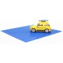 SLUBAN Základní deska modrá 25x25cm podložka na stavění pro stavebnice
