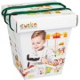 CUBIKA DŘEVO Baby stavebnice Doprava ve městě set 55 dílků v dárkové krabici