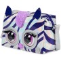 SPIN MASTER Purse Pets interaktivní metalická kabelka Zebra mrká na baterie Zvuk