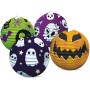 Lampion Halloween koule 25cm na svíčku / žárovku kulatý 4 druhy
