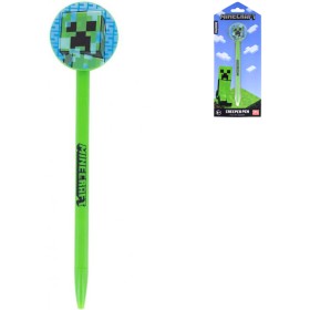 Pero Minecraft Creeper Pen dětská propiska plast na kartě