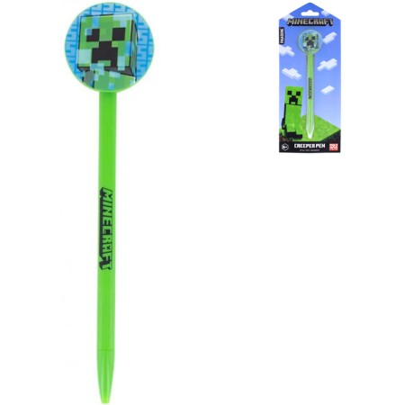 Pero Minecraft Creeper Pen dětská propiska plast na kartě