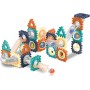 Kuličkodráha Marble Run Blocks 2D/3D stavebnice 66 dílků v krabici