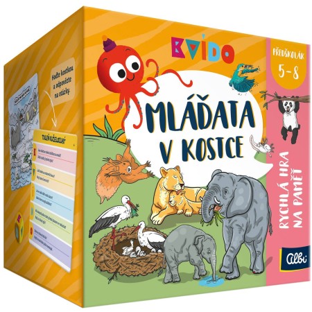 ALBI HRA Kvído - Mláďata v kostce *SPOLEČENSKÉ HRY*
