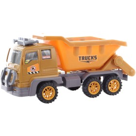 Auto nákladní s korbou sklápěčka na setrvačník na písek plast