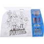 Kreativní set Tlapková Patrola (Paw Patrol) 5v1 omalovánky se samolepkami