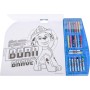 Kreativní set Tlapková Patrola (Paw Patrol) 5v1 omalovánky se samolepkami