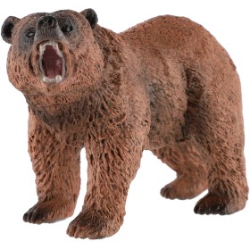 Medvěd hnědý 12cm zvířátko plastová figurka Zooted v sáčku