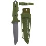 Nůž dětský army vojenský zelený plastový 25cm set s pouzdrem