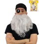 KARNEVAL Pirát set vousy šátek klapka na oko *KARNEVALOVÝ DOPLNĚK*